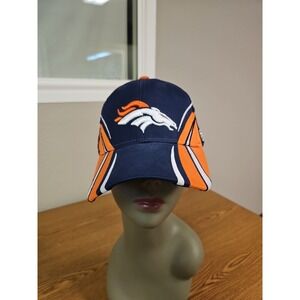 Reebok NFL Equipment Denver Broncos Football Team Orange Hat Cap L/xlg